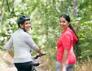 Women outdoors