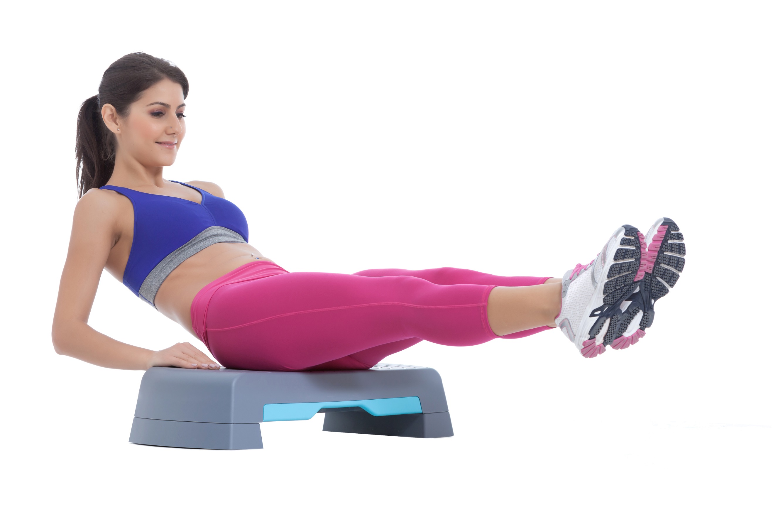 crunches exercise steps